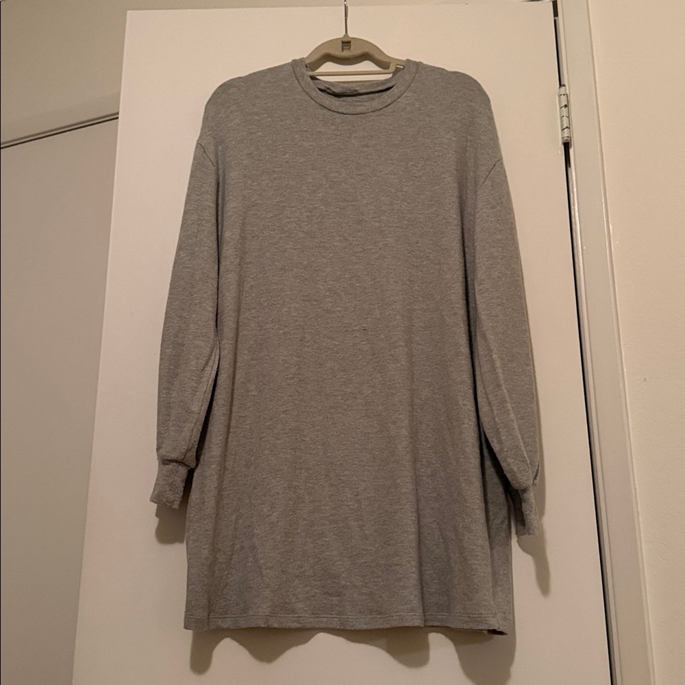 Reformation Heather Gray Top